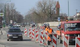 Pavasarinis Klaipėdos gatvių ženklinimas