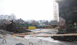 Prie perkėlos rastas sprogmuo