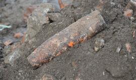 Prie perkėlos rastas sprogmuo