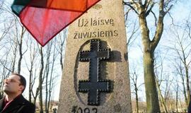 Klaipėdiečiai susirinko pagerbti Adomo Brako atminimą