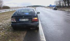 Iš paskaitų skubėjo namo, bet užklupo liūtis