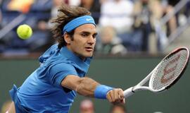 Teniso turnyro finale susitiks šveicaras R. Federeris ir amerikietis Dž. Isneris