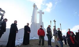 Ant Trijų kryžių kalno priminta: Kryžiaus kelias veda per mūsų gyvenimą