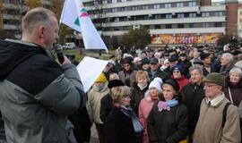 Atgimimo aikštėje rengiamas protesto mitingas