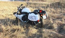 Pareigūno treniruotė baigėsi griovyje