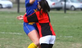 Klaipėdoje varžosi penkios moterų regbio komandos