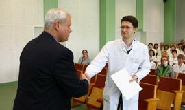 Meras pasveikino KUL medikus