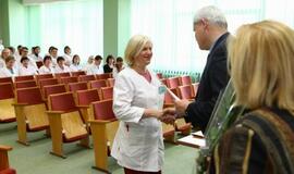 Meras pasveikino KUL medikus