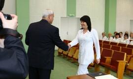 Meras pasveikino KUL medikus