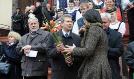 Išsaugoti gimnazijos įkūrėjo atminimas ir dvasia