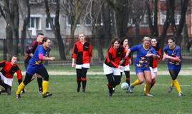 Klaipėdoje varžosi penkios moterų regbio komandos