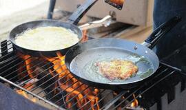 Kol žuvį kepė, mes Rusnėje šokome