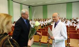 Meras pasveikino KUL medikus