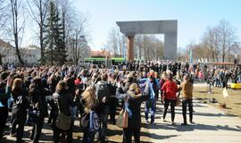 Studentai minėjo Pasaulinę sveikatos dieną
