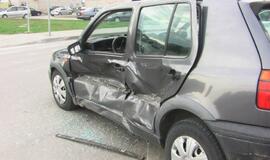 Kelionė į darbą baigėsi sankryžoje