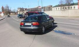 Kai moteris važiuoja prieš eismą