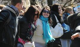 Studentai minėjo Pasaulinę sveikatos dieną