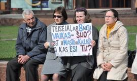 Mitingas klaipėdiečių nesudomino