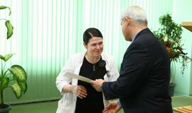 Meras pasveikino KUL medikus