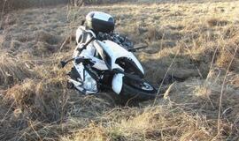 Pareigūno treniruotė baigėsi griovyje