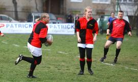 Klaipėdoje varžosi penkios moterų regbio komandos