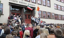 Išsaugoti gimnazijos įkūrėjo atminimas ir dvasia