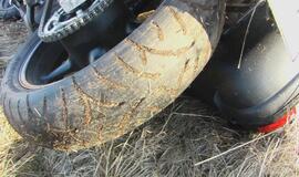 Pareigūno treniruotė baigėsi griovyje