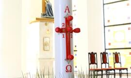 Klaipėdoje - didžiausia Lietuvoje Velykų žvakė