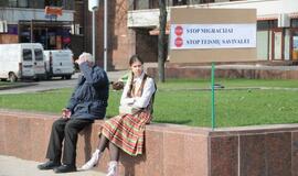 Mitingas klaipėdiečių nesudomino