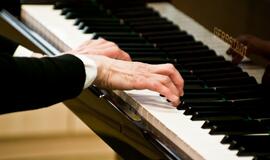 Bibliotekoje skambėjo muzika