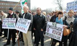 Mitingas klaipėdiečių nesudomino