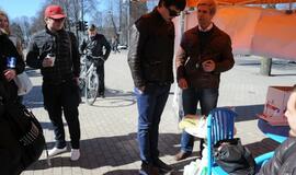 Studentai minėjo Pasaulinę sveikatos dieną