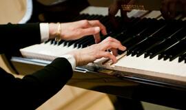 Bibliotekoje skambėjo muzika