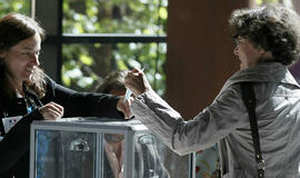 Prancūzijoje vyksta prezidento rinkimai