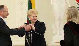 Dalia Grybauskaitė priėmė teisėjų priesaikas