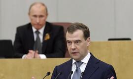 Dmitrijus Medvedevas paskirtas naujuoju Rusijos premjeru