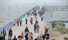 Neptūnas gintarą išdalino poilsiautojams