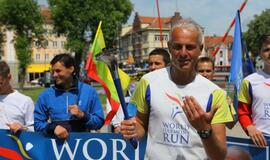 Pasaulinis bėgimas už harmoniją pasiekė Klaipėdą