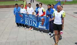 Pasaulinis bėgimas už harmoniją pasiekė Klaipėdą