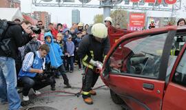 Ugniagesiai pakvietė miestiečius švęsti kartu