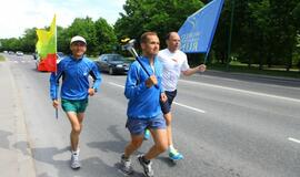 Pasaulinis bėgimas už harmoniją pasiekė Klaipėdą