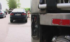 Avarija Minijos ir Kalnupės gatvių sankryžoje