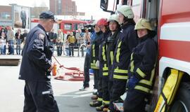 Ugniagesiai pakvietė miestiečius švęsti kartu