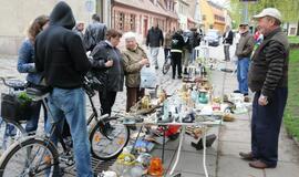 Sezoną pradėjo Klaipėdos blusų turgus