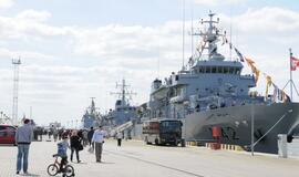 Laivų paradui duotas startas