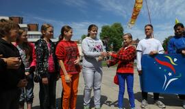 Pasaulinis bėgimas už harmoniją pasiekė Klaipėdą