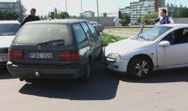 Sukėlė avariją, nes neišmanė kelių eismo taisyklių