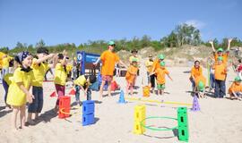 Klaipėdos vaikų darželių olimpiada Giruliuose