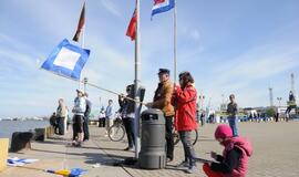 Laivų paradui duotas startas