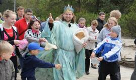 Neptūnas gintarą išdalino poilsiautojams